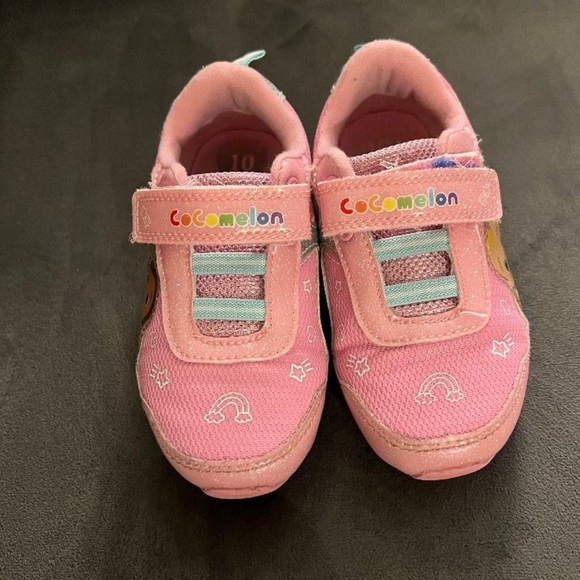 Cocomelon Pink Kids Sneakers - Picture 1 of 5